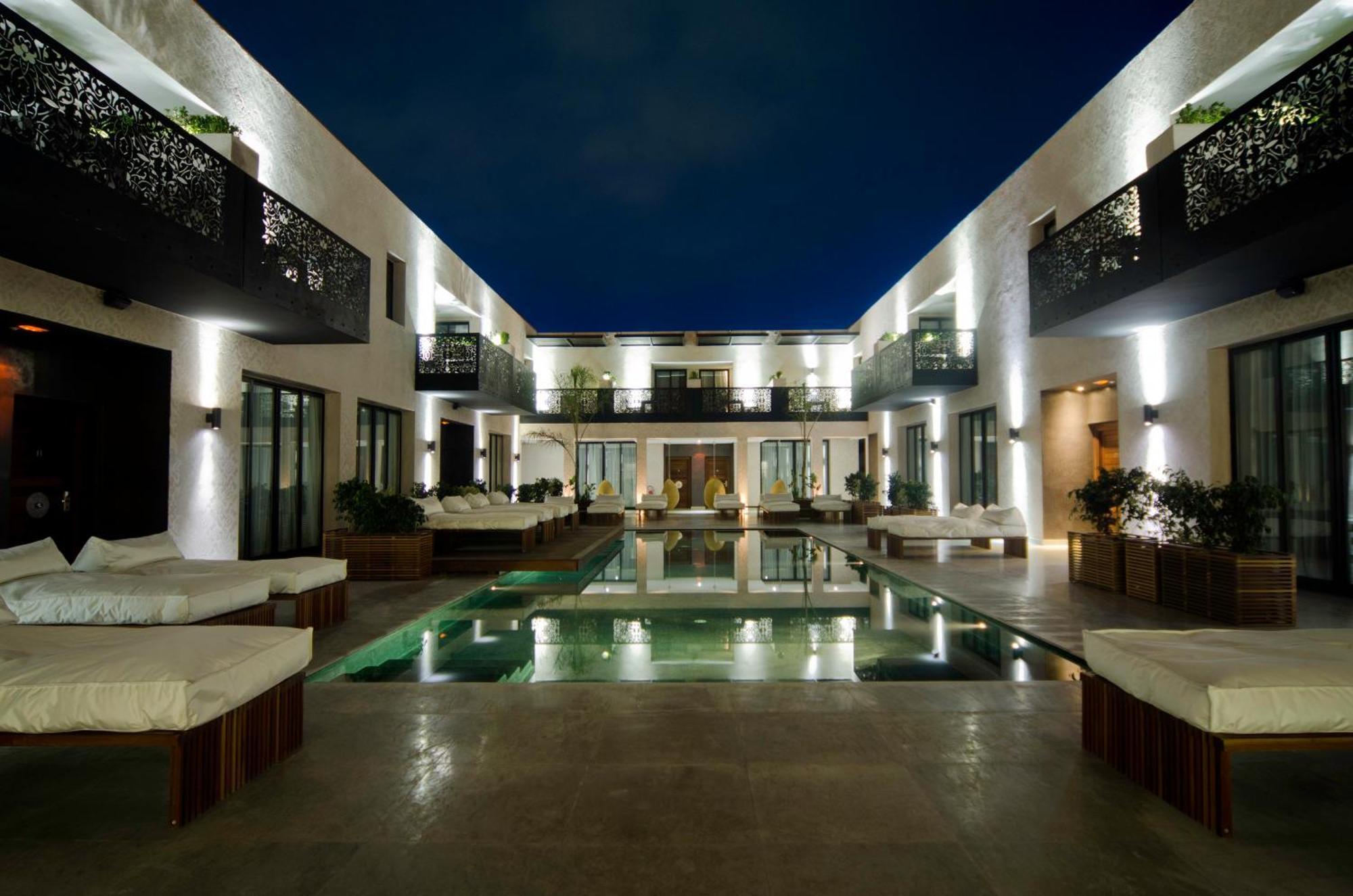 منتجع وسبا سيزار مراكش المرافق الصورة The hotel's courtyard