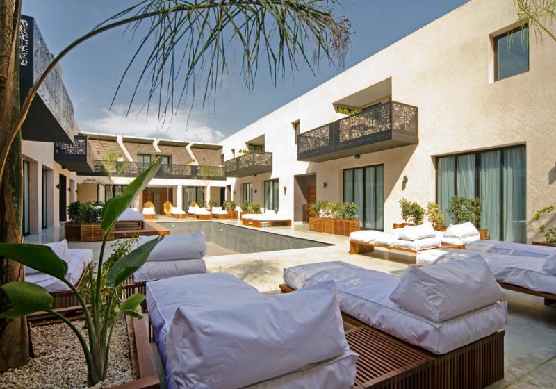 منتجع وسبا سيزار مراكش المظهر الخارجي الصورة The Hotel Habitas in Tulum, Mexico